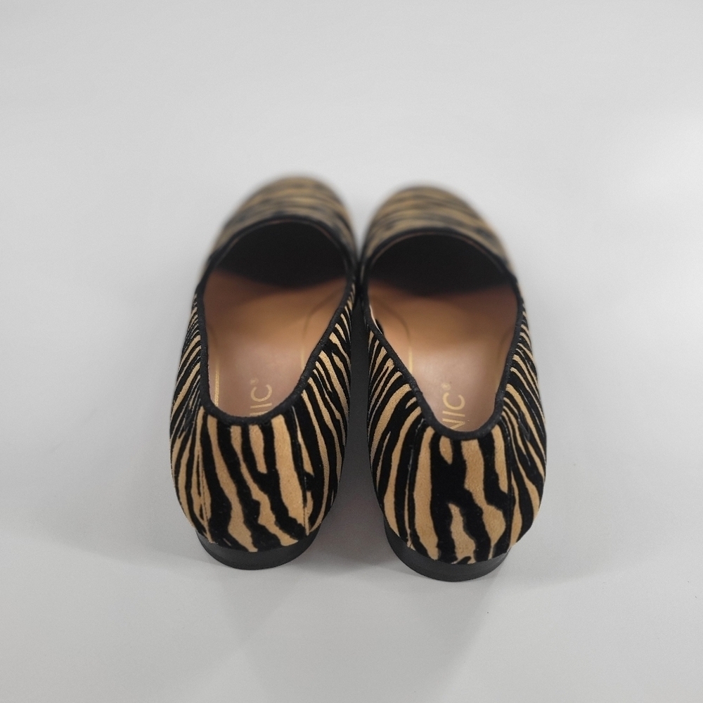 Vionic Willa Tiger Stripe Loafer Slip On Shoes Womens Size 5 US Black Brown - Picture 5 of 5